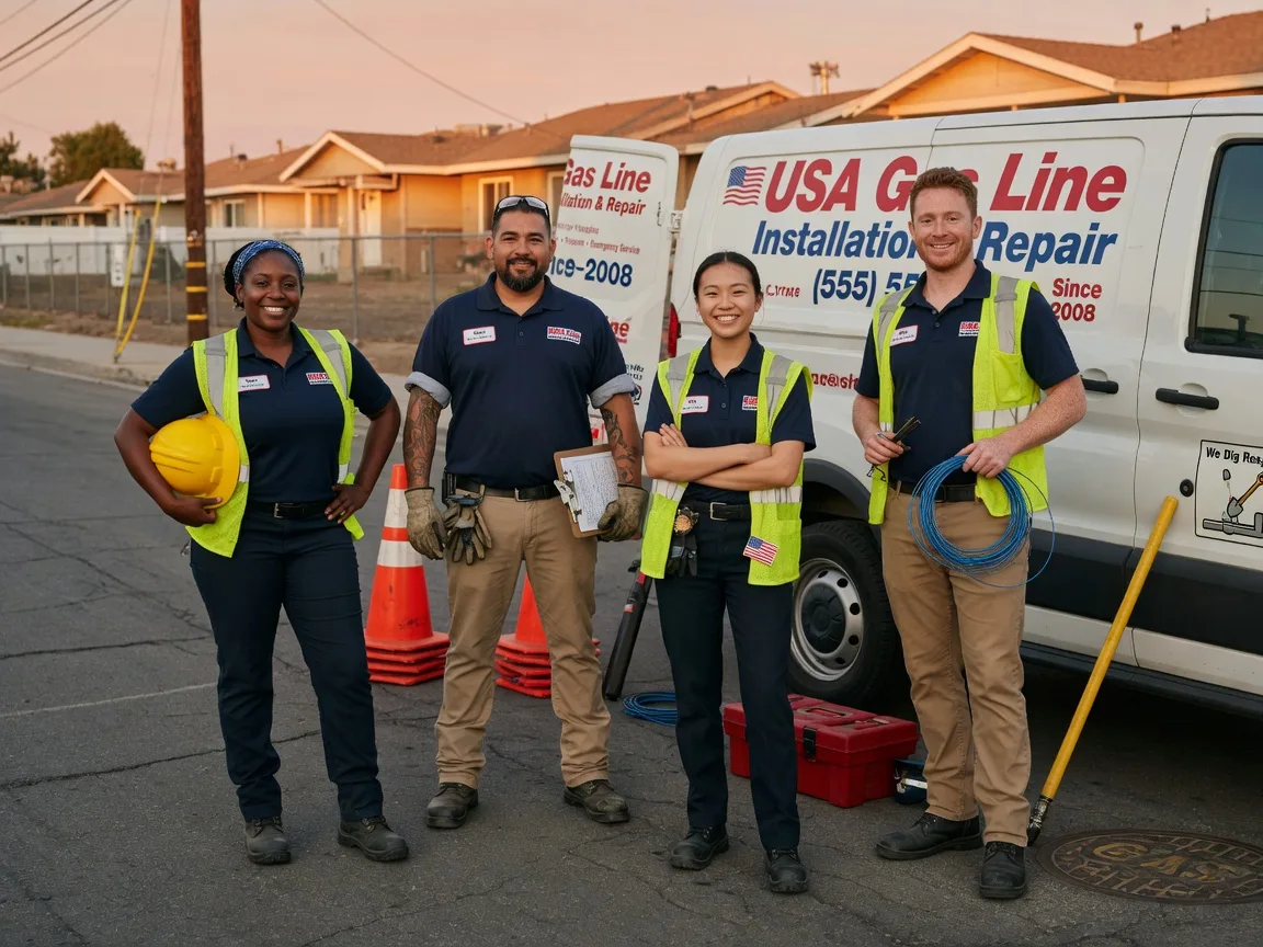 Gas Line Installation company in Pleasanton, KS